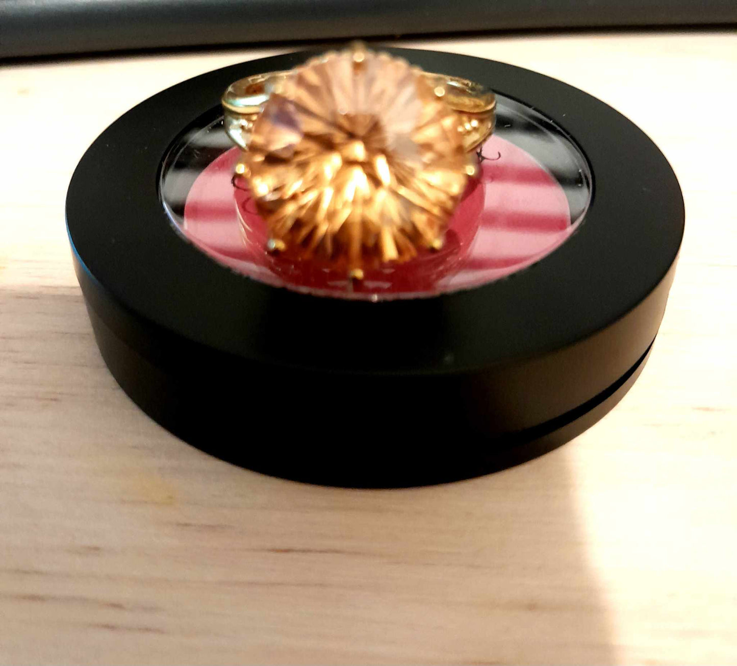 (I) GOLDEN Radiance Statement Ring