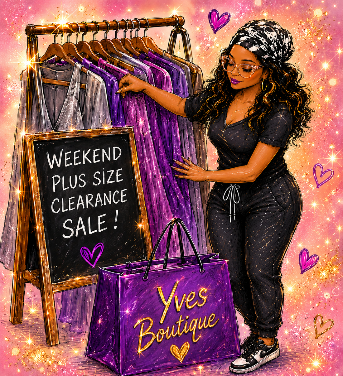 Yves Boutique Weekend Clothing Clearance Sale